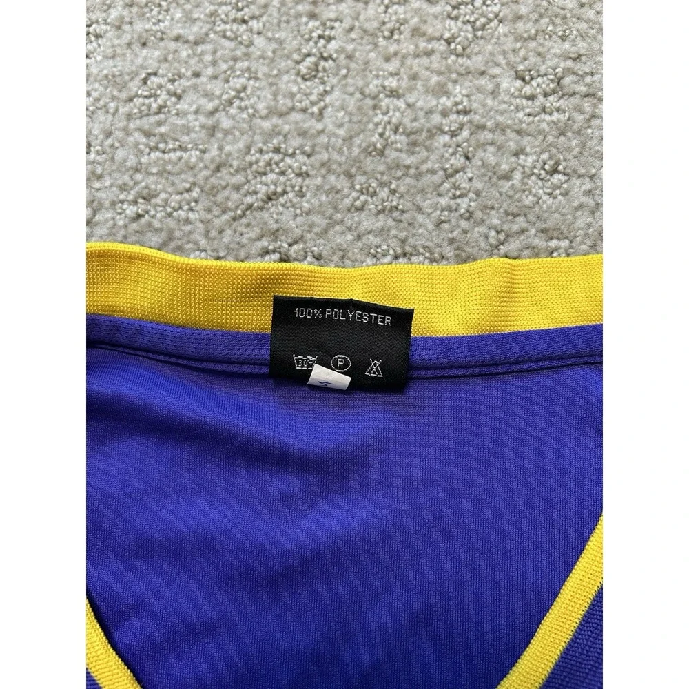 NBA Jersey Kids XL Purple Kobe Bryant 24 Lakers Basketball Mesh Sleeveless
